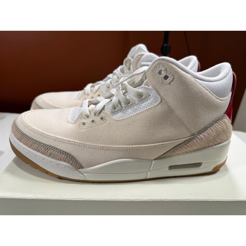 Levis x Jordan Air Jordan 3 Retro 'Ecru Denim' Beige Red IR0910-400